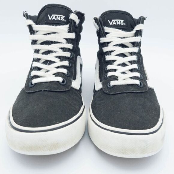 Old Skool Van's High top Black Women's Size 7 - Picture 1 of 7